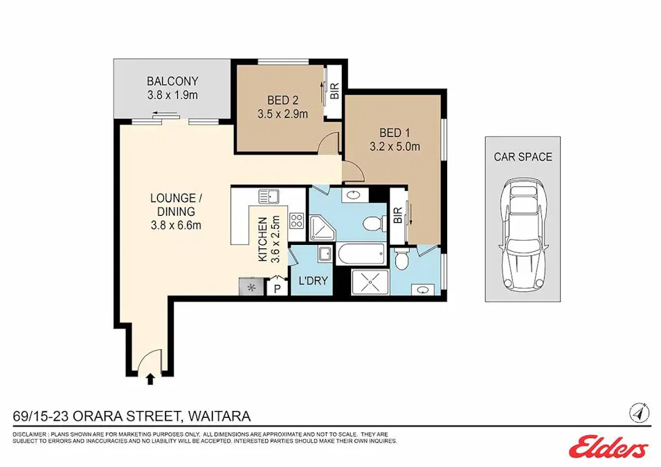 69/15-23 Orara Street, Waitara, NSW, 2077 - Floorplan 1