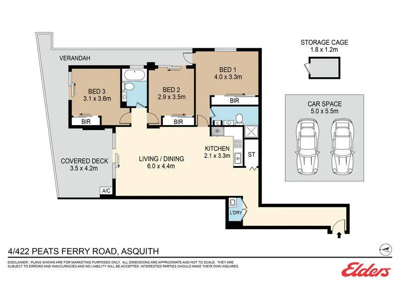 4/422-426 Peats Ferry Road, Asquith, NSW, 2077 - Floorplan 1