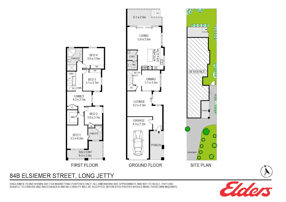 84B Elsiemer Street, Long Jetty, NSW, 2261 - Floorplan 1