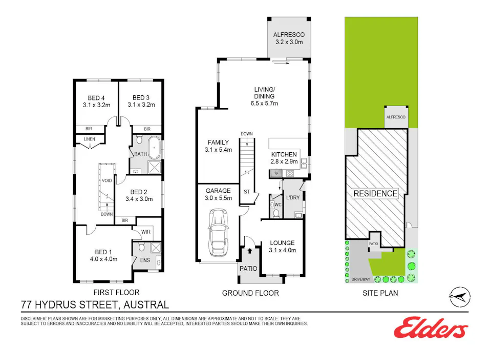 77 Hydrus Street, Austral, NSW, 2179 - Floorplan 1