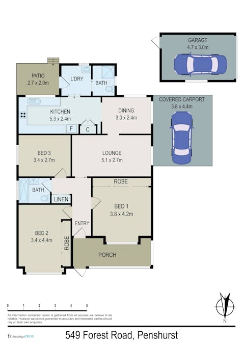549 Forest Road, Penshurst, NSW, 2222 - Floorplan 1
