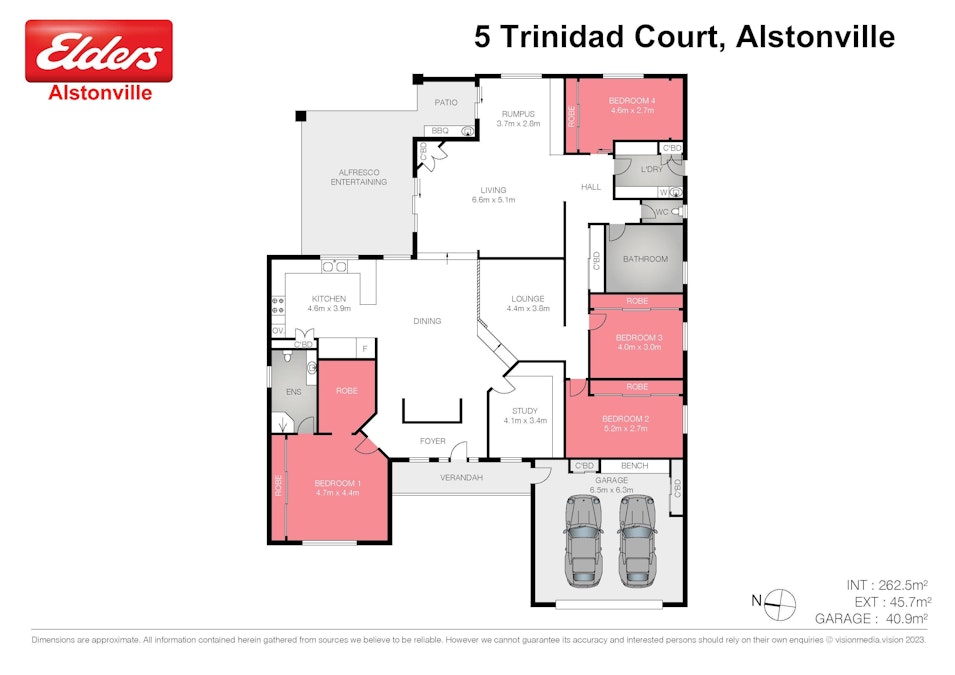 5 Trinidad Court, Alstonville, NSW, 2477 - Floorplan 1