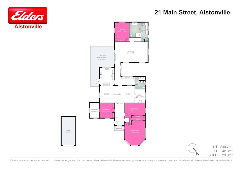 21 Main Street, Alstonville, NSW, 2477 - Floorplan 1