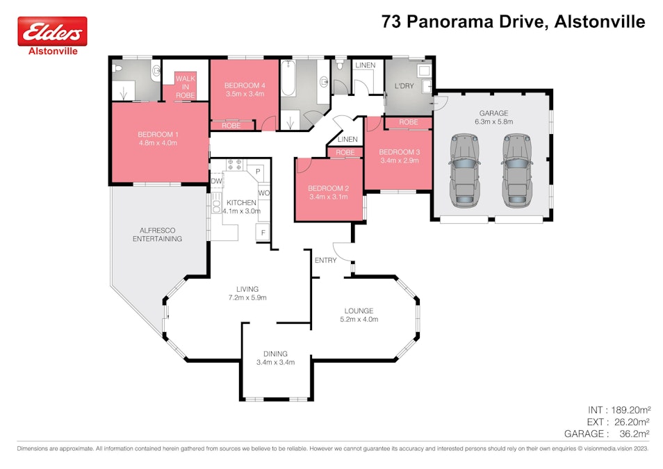 73 Panorama Drive, Alstonville, NSW, 2477 - Floorplan 1