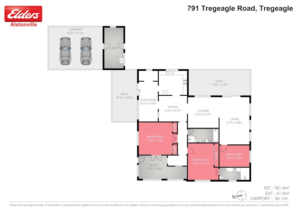 Lot 3, 789 Tregeagle Road, Tregeagle, NSW, 2480 - Floorplan 1