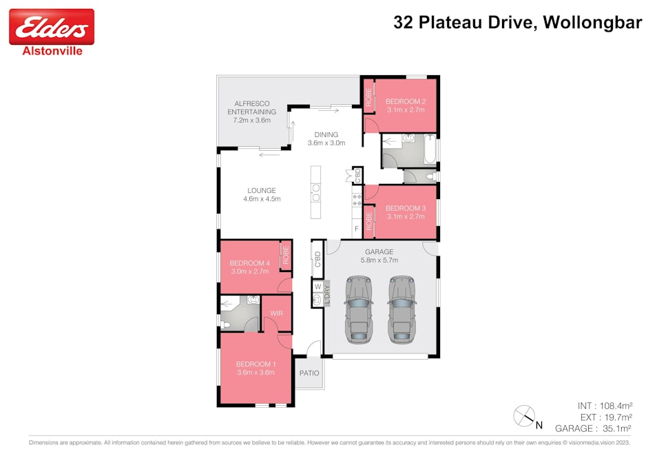 32 Plateau Drive, Wollongbar, NSW, 2477 - Floorplan 1