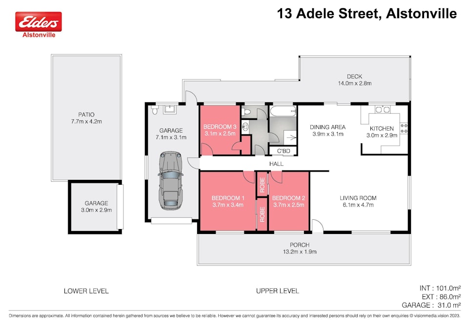 13 Adele Street, Alstonville, NSW, 2477 - Floorplan 1