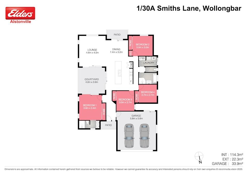 1/30A Smiths Lane, Wollongbar, NSW, 2477 - Floorplan 1