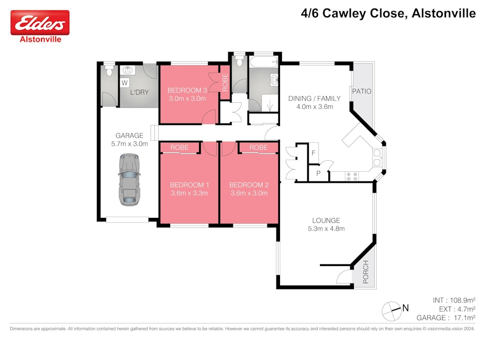 4/6 Cawley Close, Alstonville, NSW, 2477 - Floorplan 1