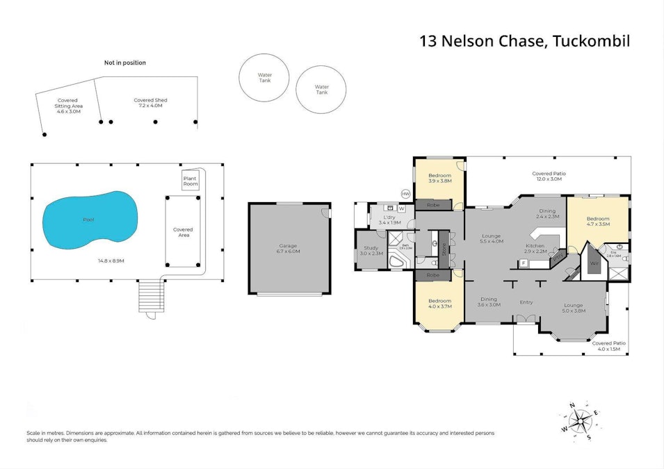 13 Nelson Chase, Tuckombil, NSW, 2477 - Floorplan 1