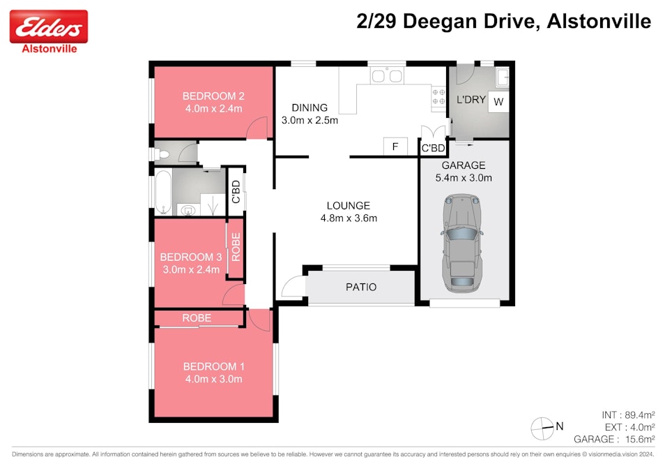2/29 Deegan Drive, Alstonville, NSW, 2477 - Floorplan 1