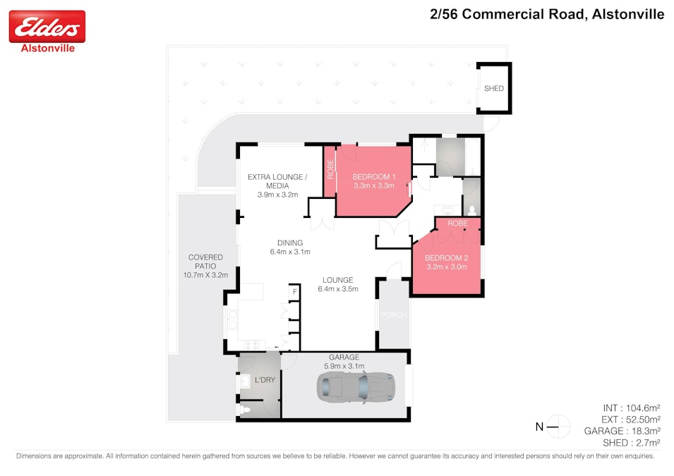 2/56 Commercial Road, Alstonville, NSW, 2477 - Floorplan 1