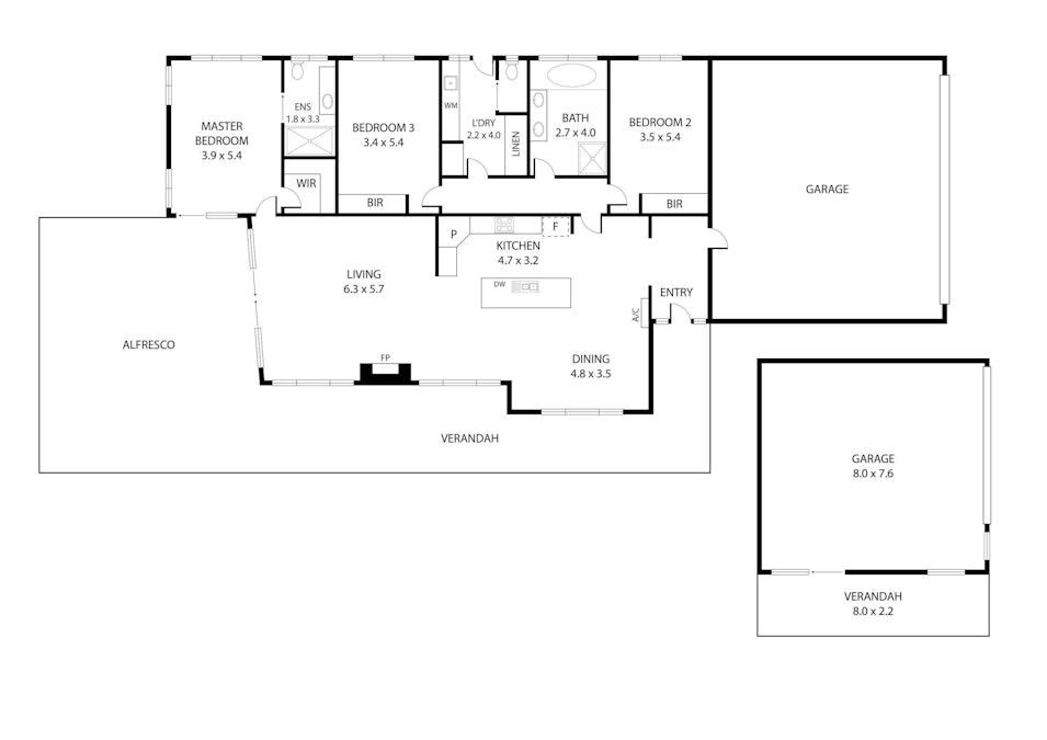 945 Howes Creek Road, Mansfield, VIC, 3722 - Floorplan 1