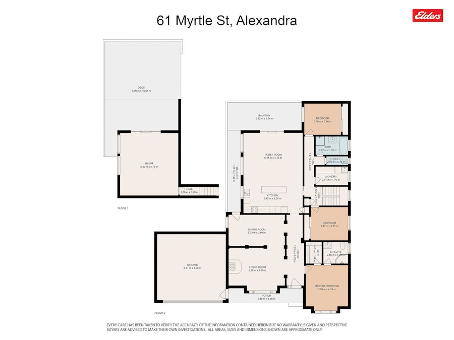 61 Myrtle Street, Alexandra, VIC, 3714 - Floorplan 1