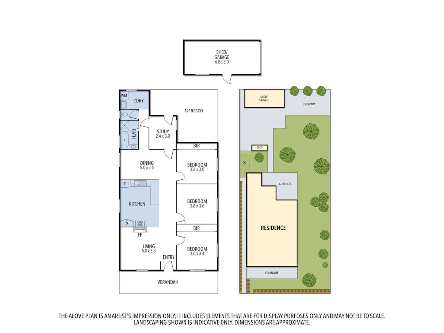 27 Brock Street, Euroa, VIC, 3666 - Floorplan 1