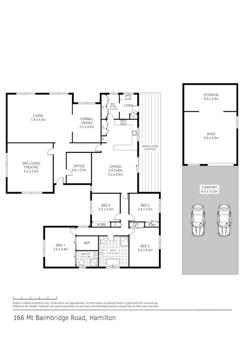 166 Mt Baimbridge Road, Hamilton, VIC, 3300 - Floorplan 1