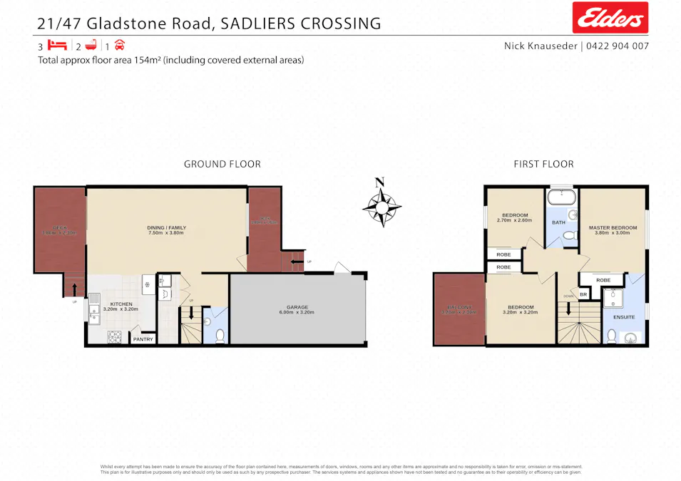 21/47 Gladstone Road, Sadliers Crossing, QLD, 4305 - Floorplan 1