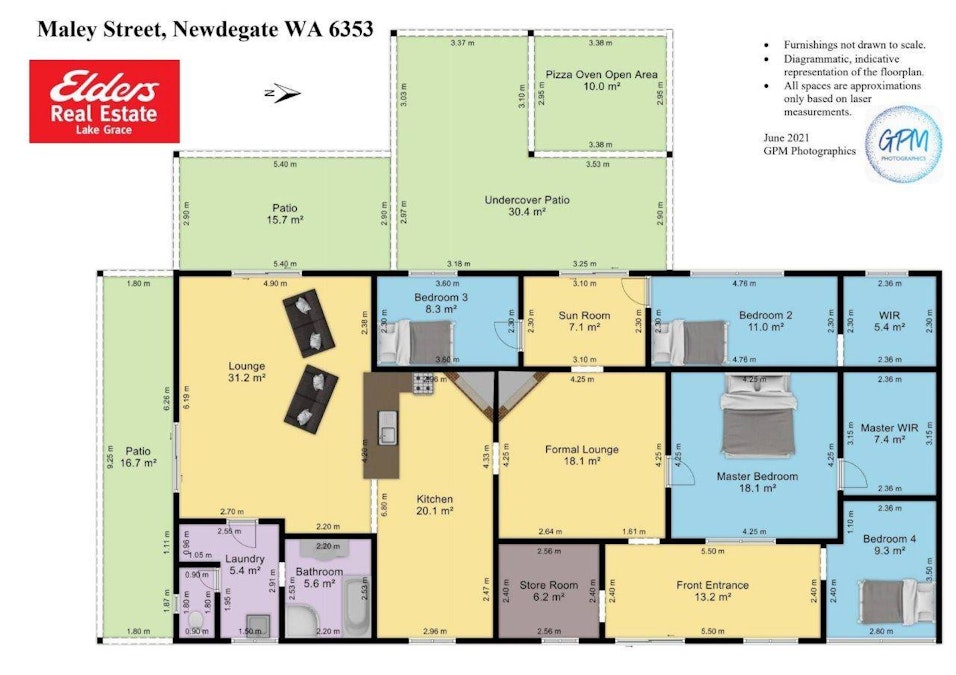 Newdegate Grocer And Cafe , Newdegate, WA, 6355 - Floorplan 1