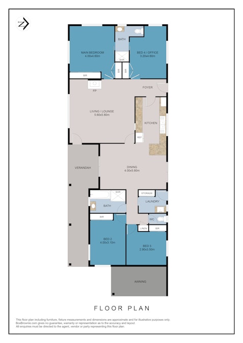 702 Timor Road, Coonabarabran, NSW, 2357 - Floorplan 1