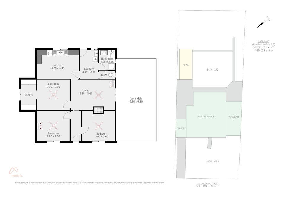 112 Wileman Street, Whyalla, SA, 5600 - Floorplan 1