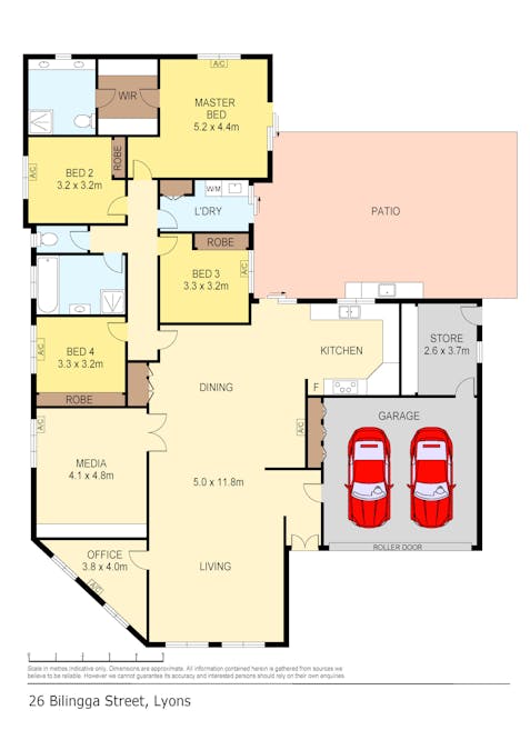 26 Bilingga Street, Lyons, NT, 0810 - Floorplan 1