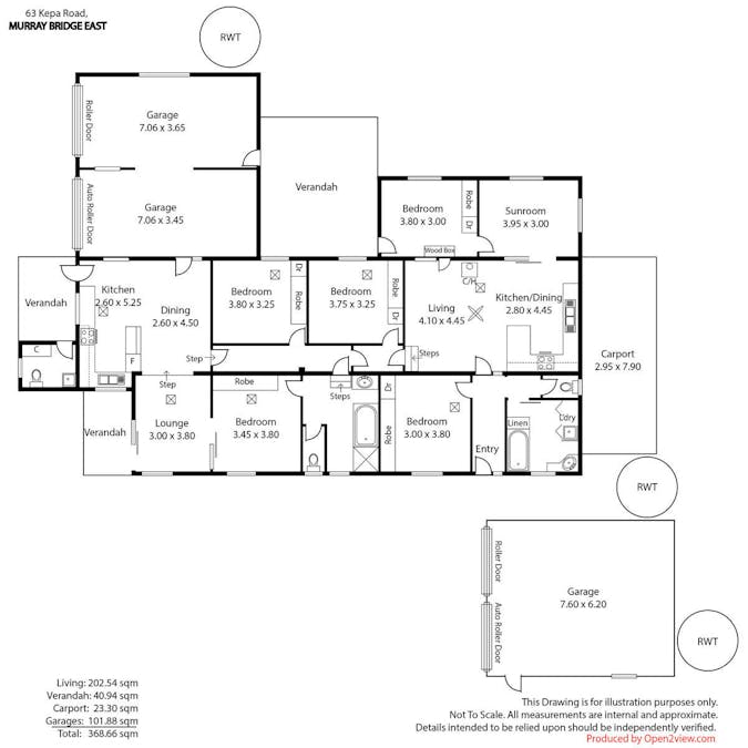 63 Kepa Road, Murray Bridge, SA, 5253 - Floorplan 1
