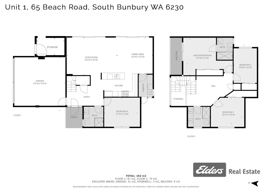 65 Beach Road, South Bunbury, WA, 6230 - Floorplan 1