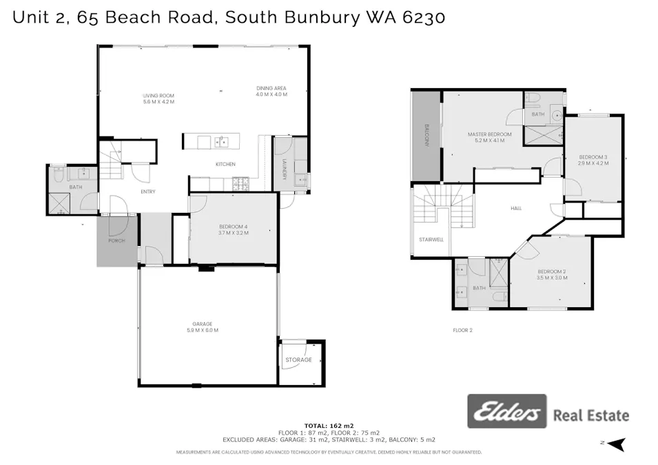 65 Beach Road, South Bunbury, WA, 6230 - Floorplan 2