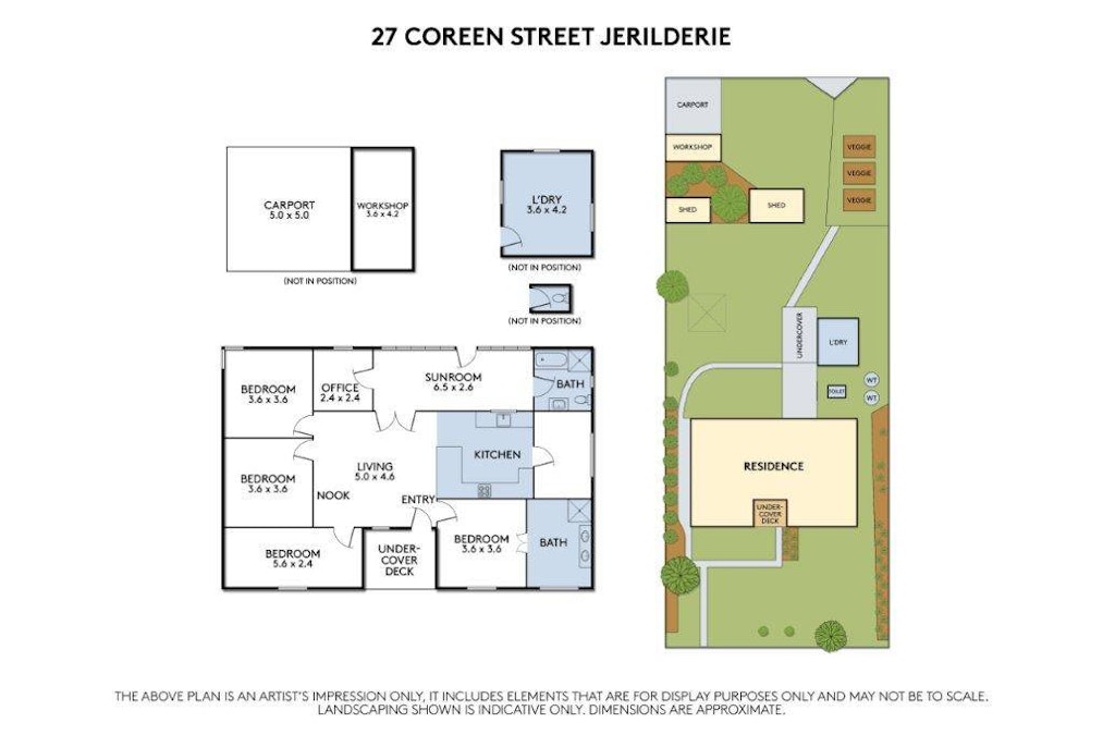 27 Coreen Street, Jerilderie, NSW, 2716 - Floorplan 1