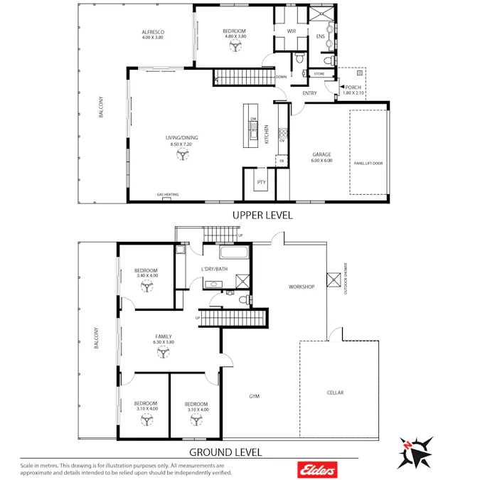 19 Cherry Hills Crescent, Normanville, SA, 5204 - Floorplan 1