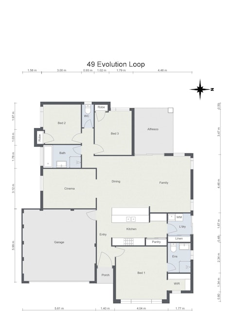 49 Evolution Loop, Eaton, WA, 6232 - Floorplan 1