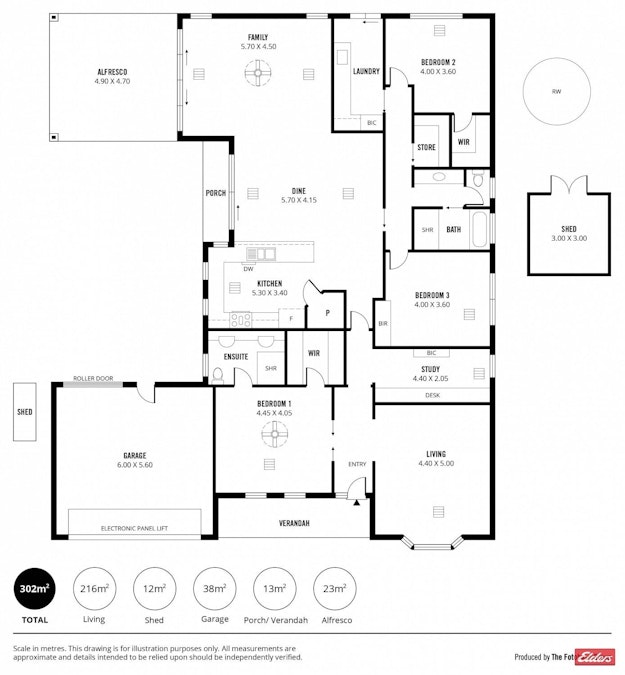 40 Carlisle Street, Williamstown, SA, 5351 - Floorplan 1