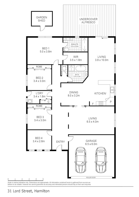 31 Lord Street, Hamilton, VIC, 3300 - Floorplan 1