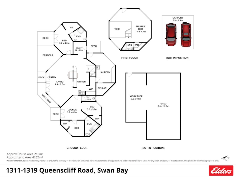 1311-1319 Queenscliff-Portarlington Road, Swan Bay, VIC, 3225 - Floorplan 1