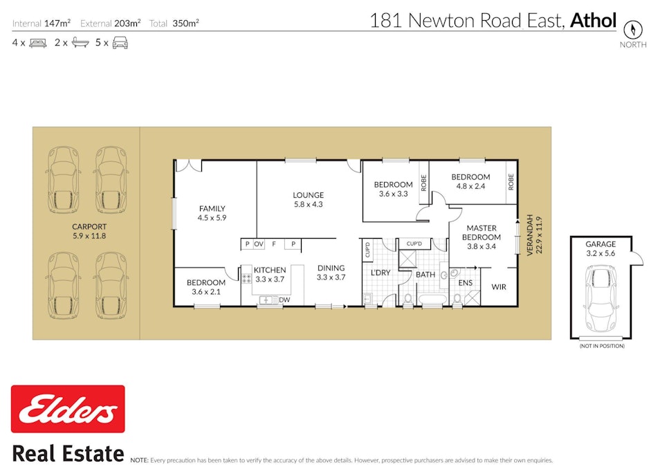 181 Newton Road, Athol, QLD, 4350 - Floorplan 1