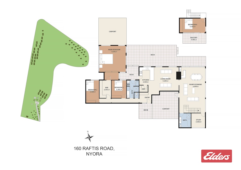 160 Raftis Road, Nyora, VIC, 3987 - Floorplan 1