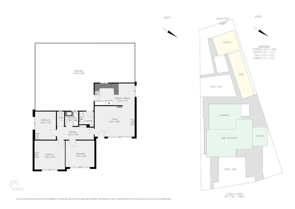 3 Ralph Street, Whyalla Playford, SA, 5600 - Floorplan 1