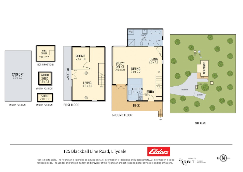 125 Blackball Line Road, Lilydale, TAS, 7268 - Floorplan 1