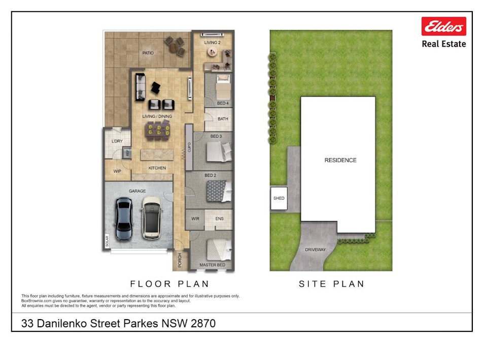 33 Danilenko Street, Parkes, NSW, 2870 - Floorplan 1