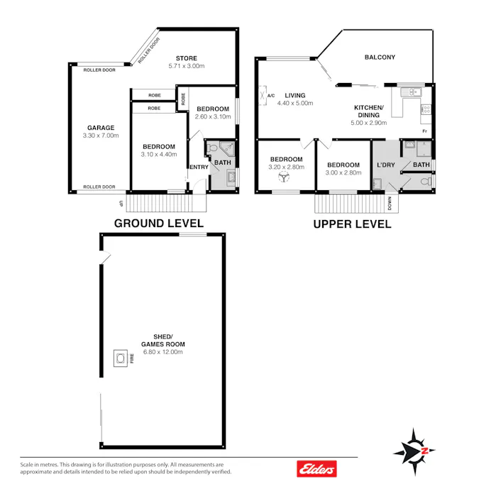 40 Island View Drive, Clayton Bay, SA, 5256 - Floorplan 1