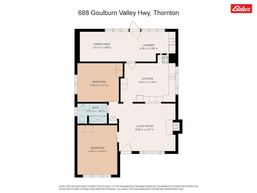 688 - 690 Goulburn Valley Highway, Thornton, VIC, 3712 - Floorplan 1