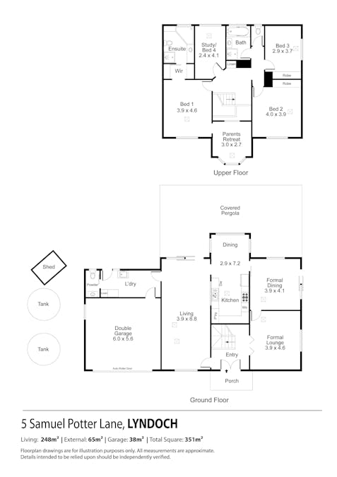 5 Samuel Potter Lane, Lyndoch, SA, 5351 - Floorplan 1