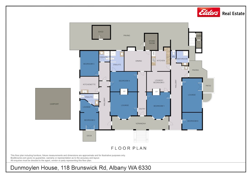 118 Brunswick Road, Albany, WA, 6330 - Floorplan 1