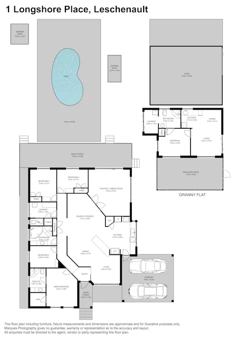 1 Longshore Place, Leschenault, WA, 6233 - Floorplan 1