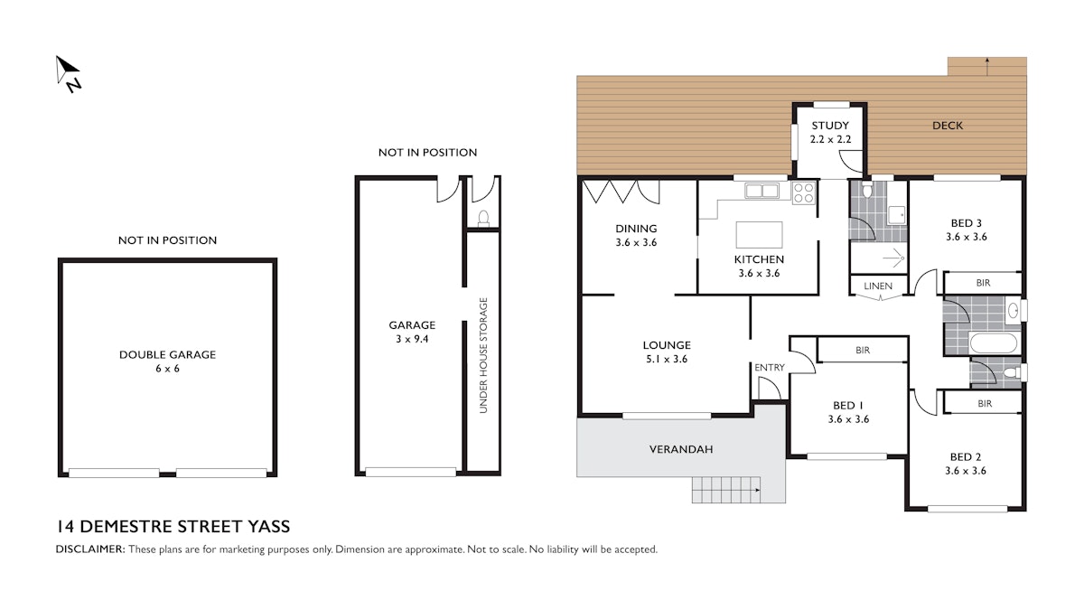 14 Demestre Street, Yass, NSW, 2582 - Floorplan 1