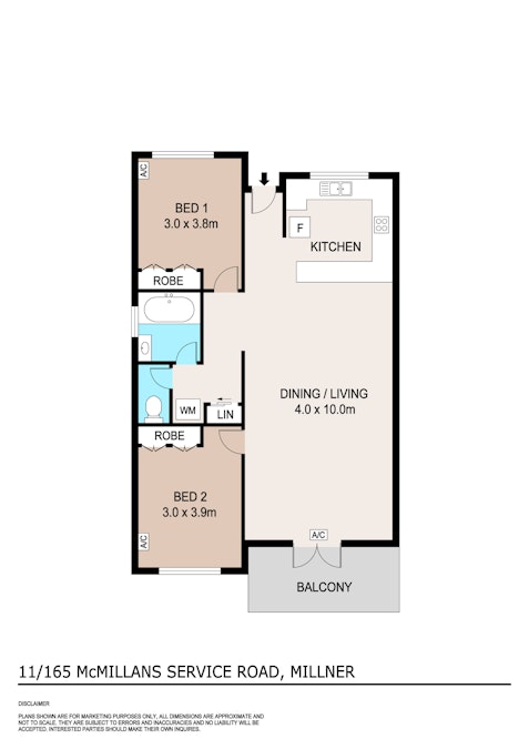 11/165 Mcmillans Road, Millner, NT, 0810 - Floorplan 1