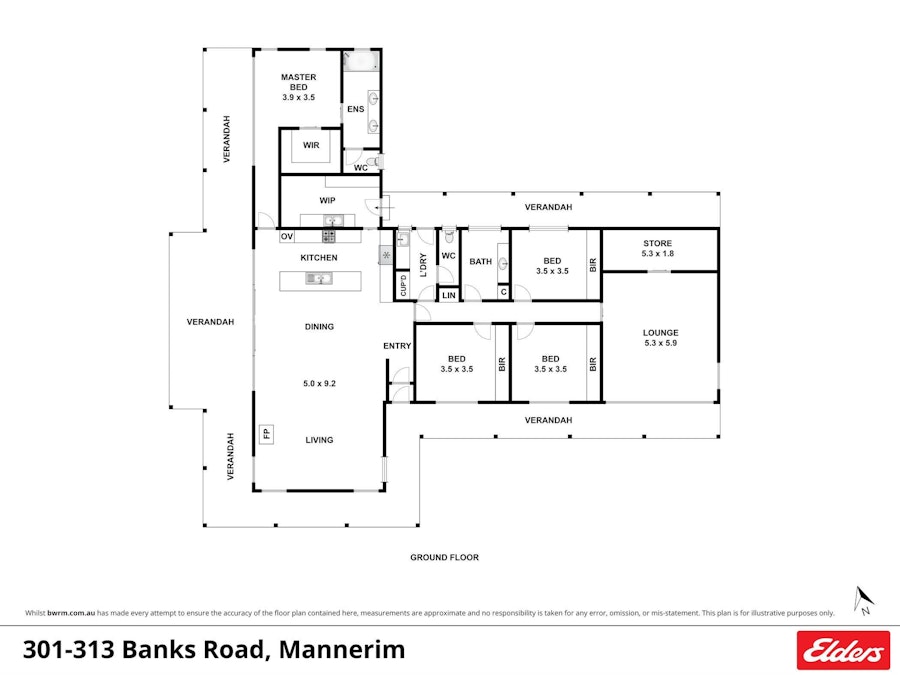 301-313 Banks Road, Mannerim, VIC, 3222 - Floorplan 1