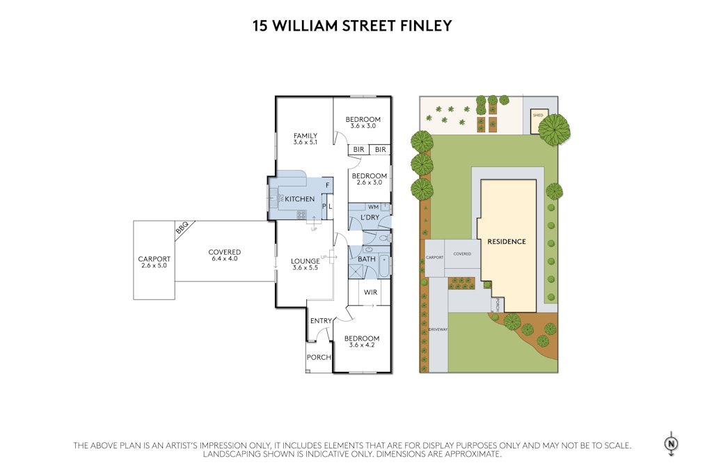 15 William Street, Finley, NSW, 2713 - Floorplan 1
