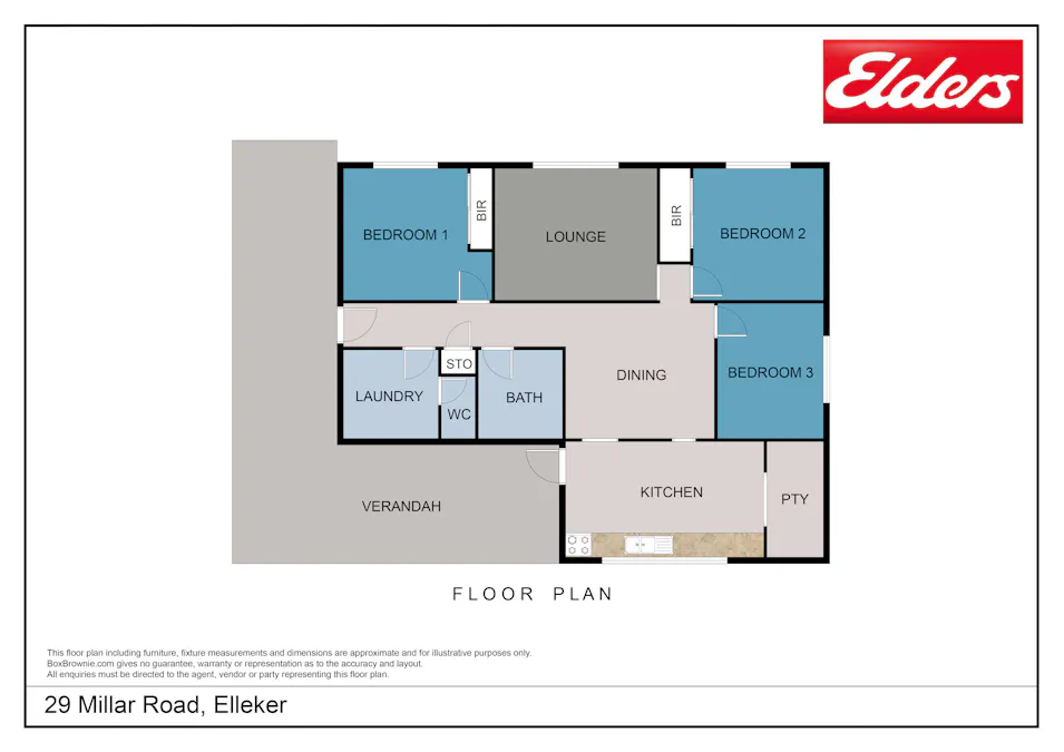 29 Millar Road, Elleker, WA, 6330 - Floorplan 1