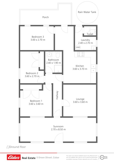 5 Green Street, Cobar, NSW, 2835 - Floorplan 1